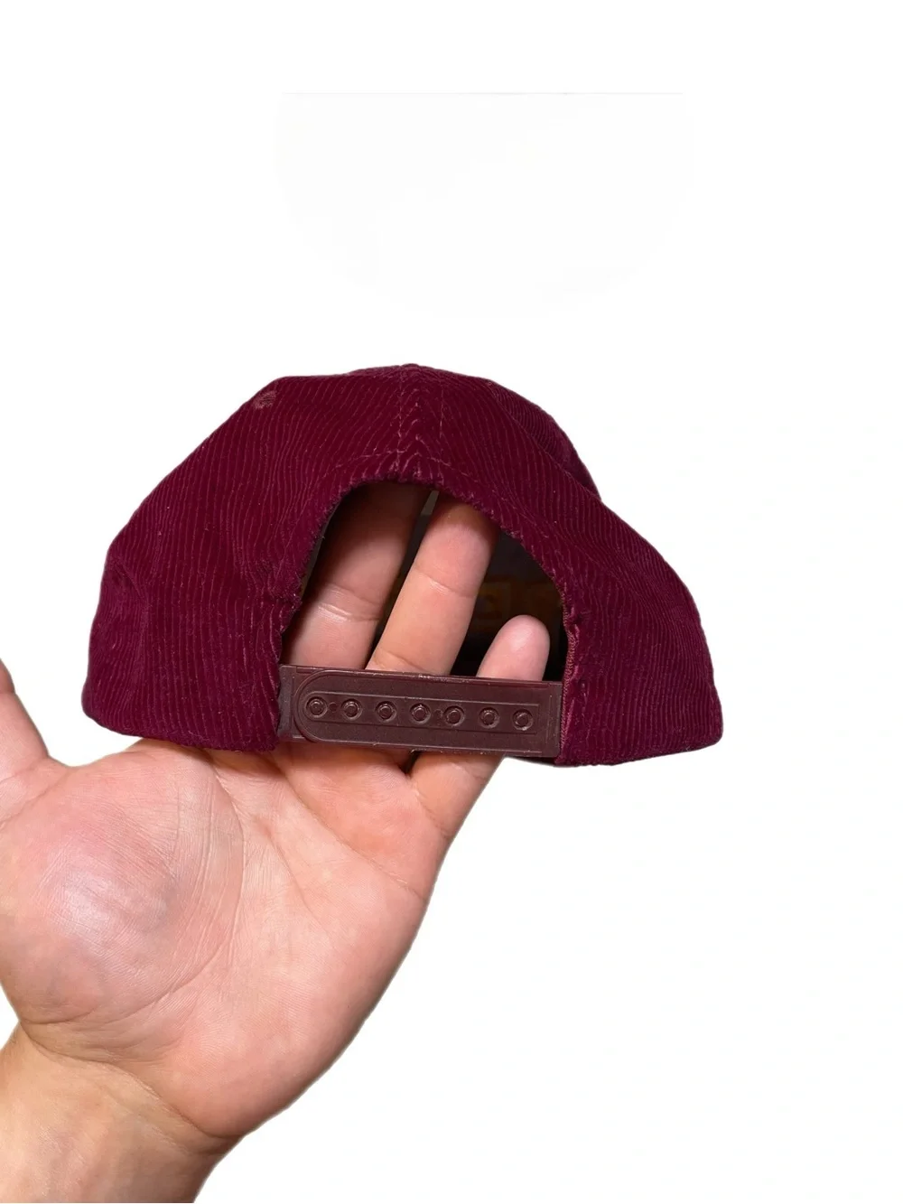 Vintage 90s NFL Redskins Embroidered Corduroy Hat